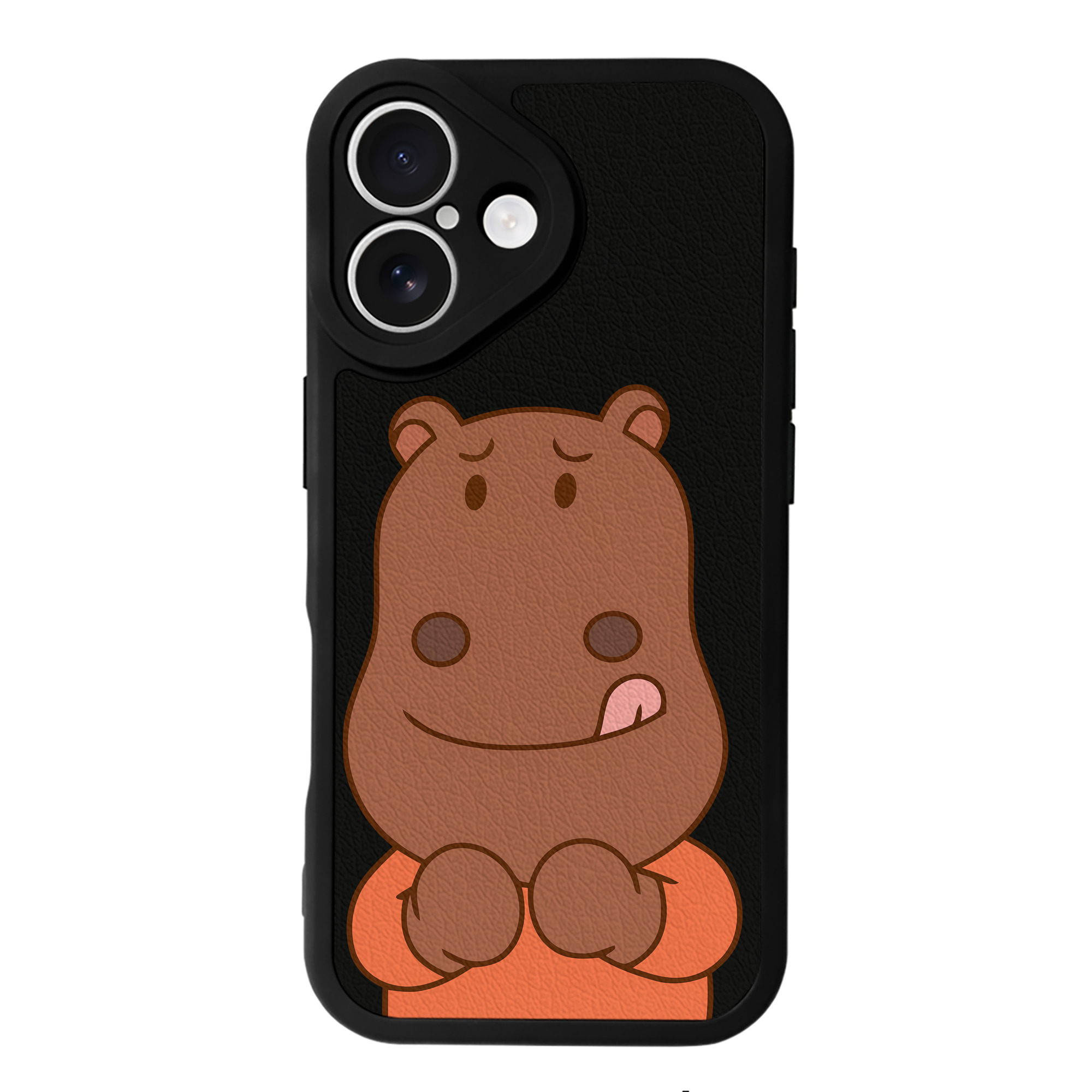 （画像用） アンパンマン Anpanman 【iPhone 16シリーズ対応】シリコンスマホケース（レザー調） 材質：シリコン